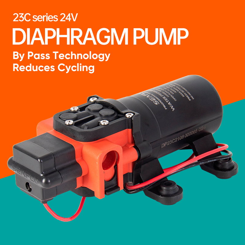 Mini Peristaltic Pump 12V - SEAFLO 12V Mềm Bơm Nước Màng