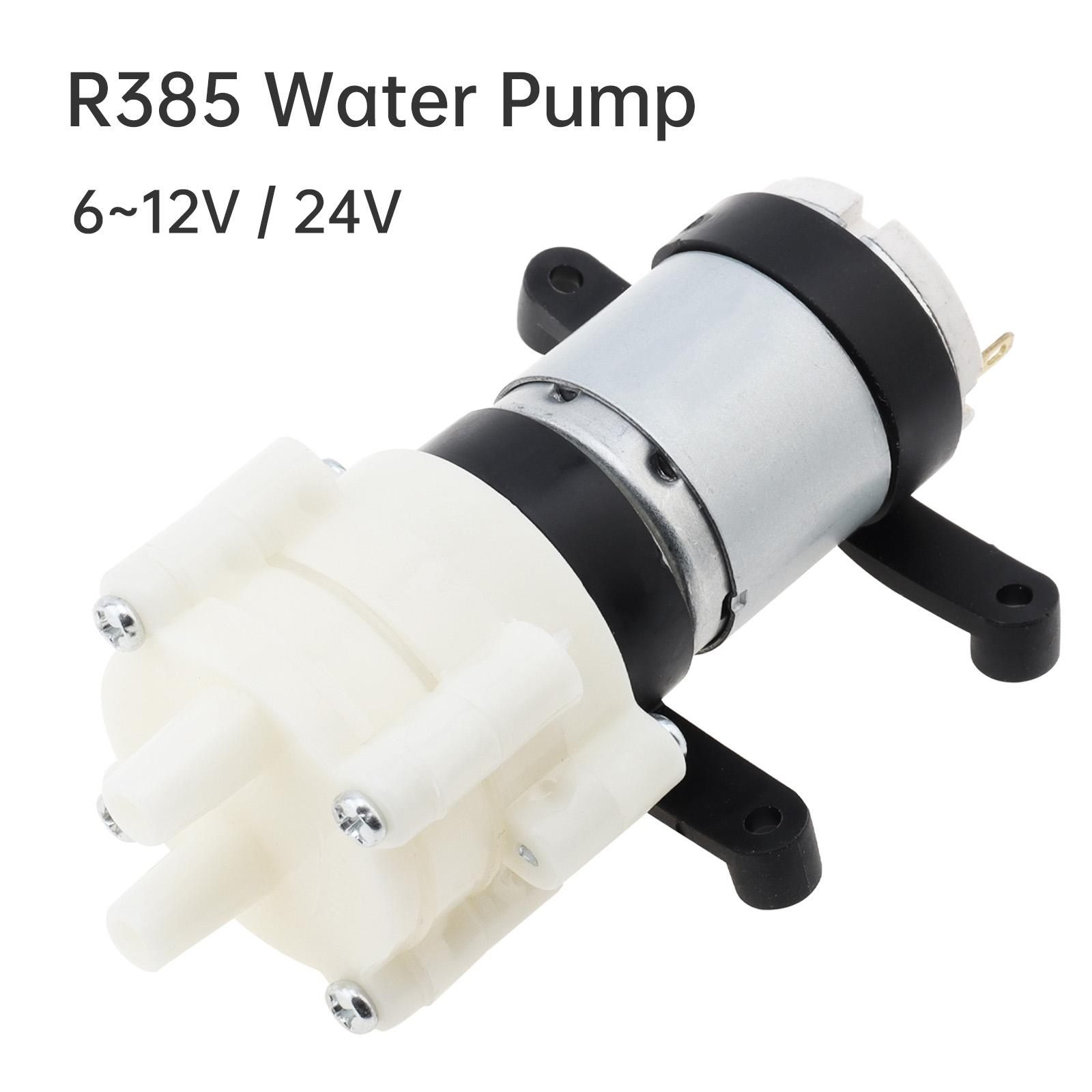 Mini Peristaltic Pump 12V - R385 Mini Water Pump Motor 6-12V/24V