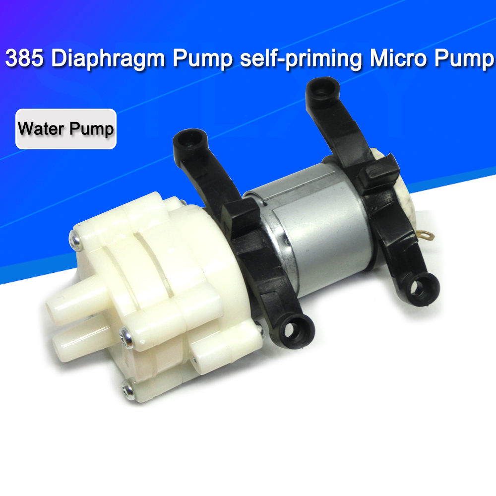 Mini Peristaltic Pump 12V - 385 DC 6V-12V Chịu Nhiệt Độ
