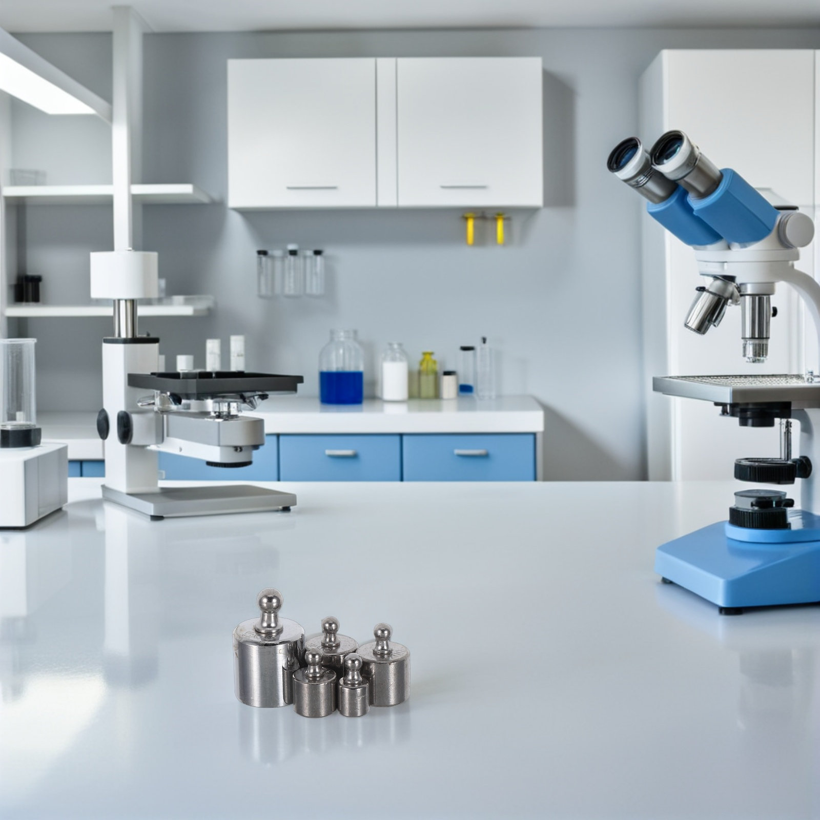 Set of Stainless Steel Weights - đánh giá và giá Lab Equipment