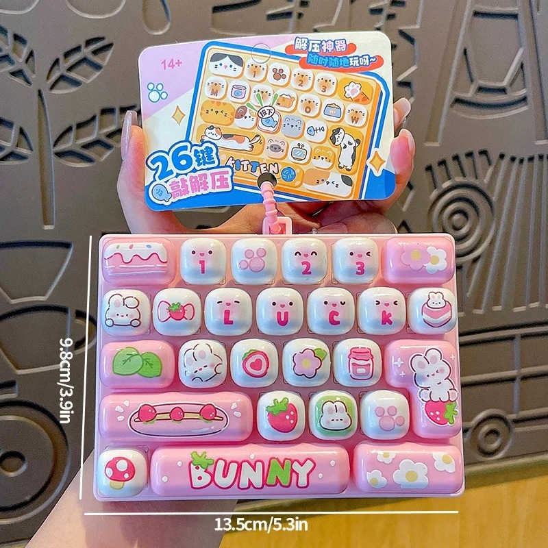 26-Grid Anti-Stress Keyboard K - đánh giá và giá Packaging