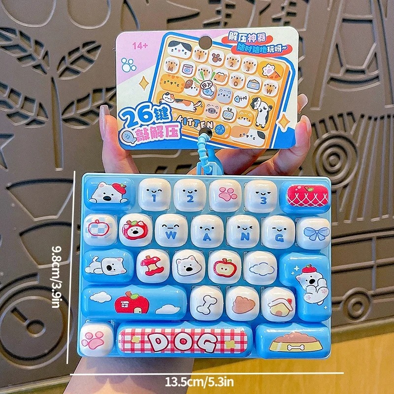 26-Grid Anti-Stress Keyboard K - đánh giá và giá Packaging