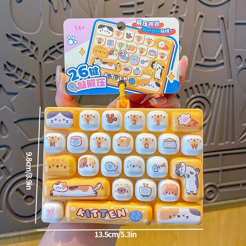 26-Grid Anti-Stress Keyboard K - đánh giá và giá Packaging
