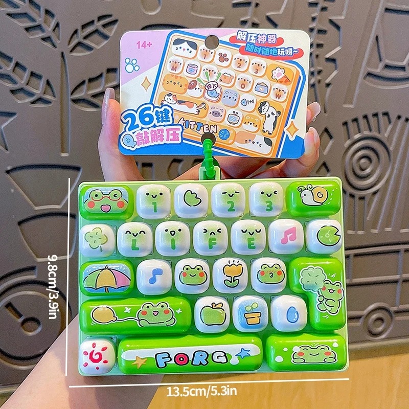 26-Grid Anti-Stress Keyboard K - đánh giá và giá Packaging