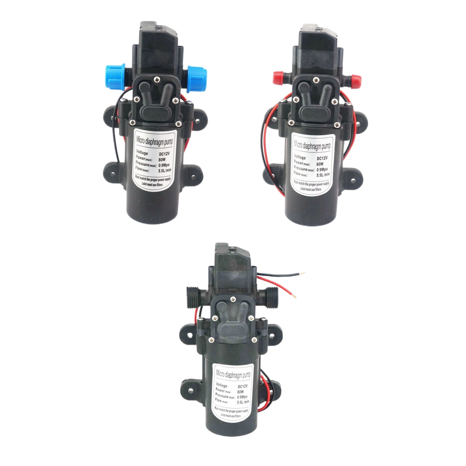 12V/24VDC 15W/30W/60W/80W Diap - đánh giá và giá Mini Peristaltic Pump 12V