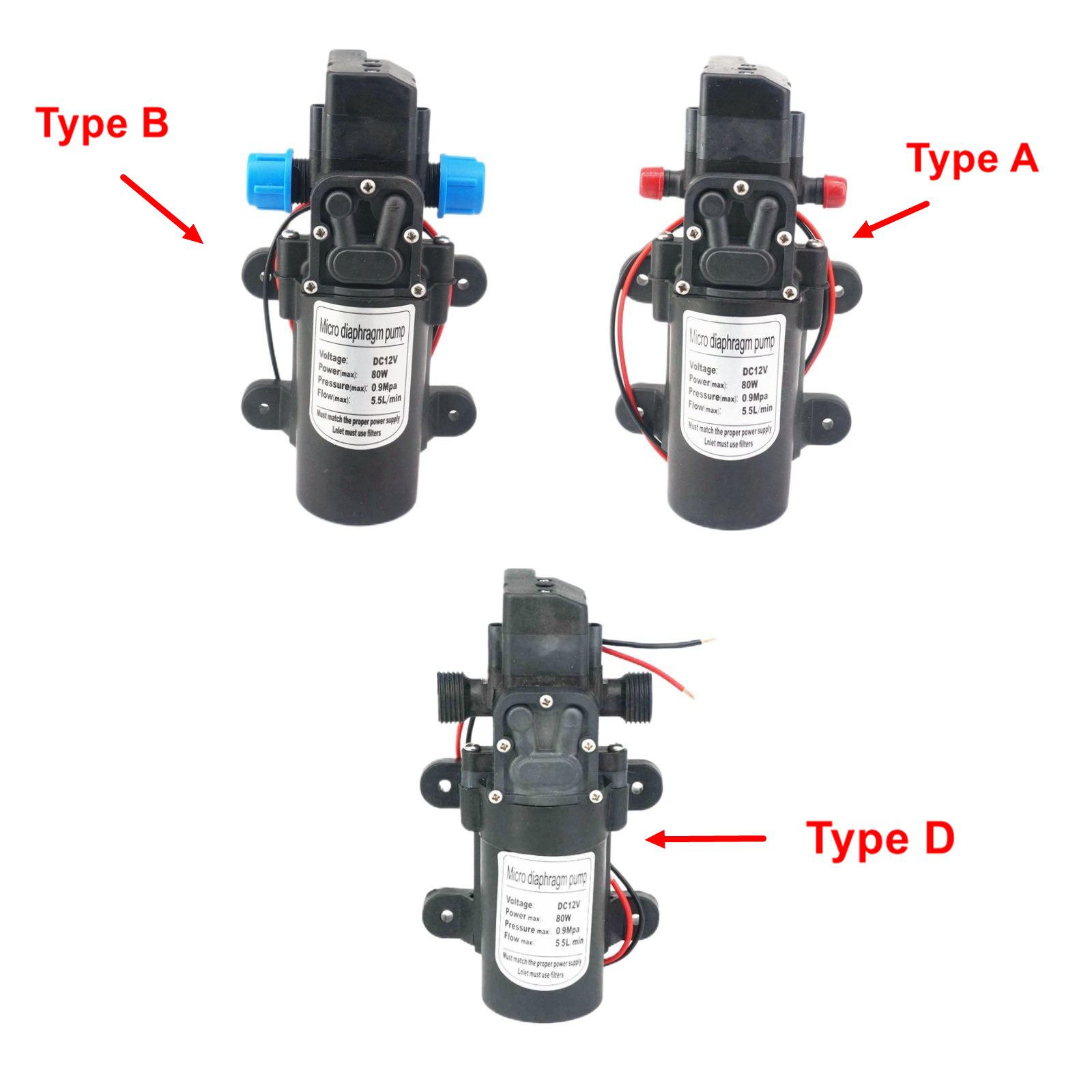 12V/24VDC 15W/30W/60W/80W Diap - đánh giá và giá Mini Peristaltic Pump 12V