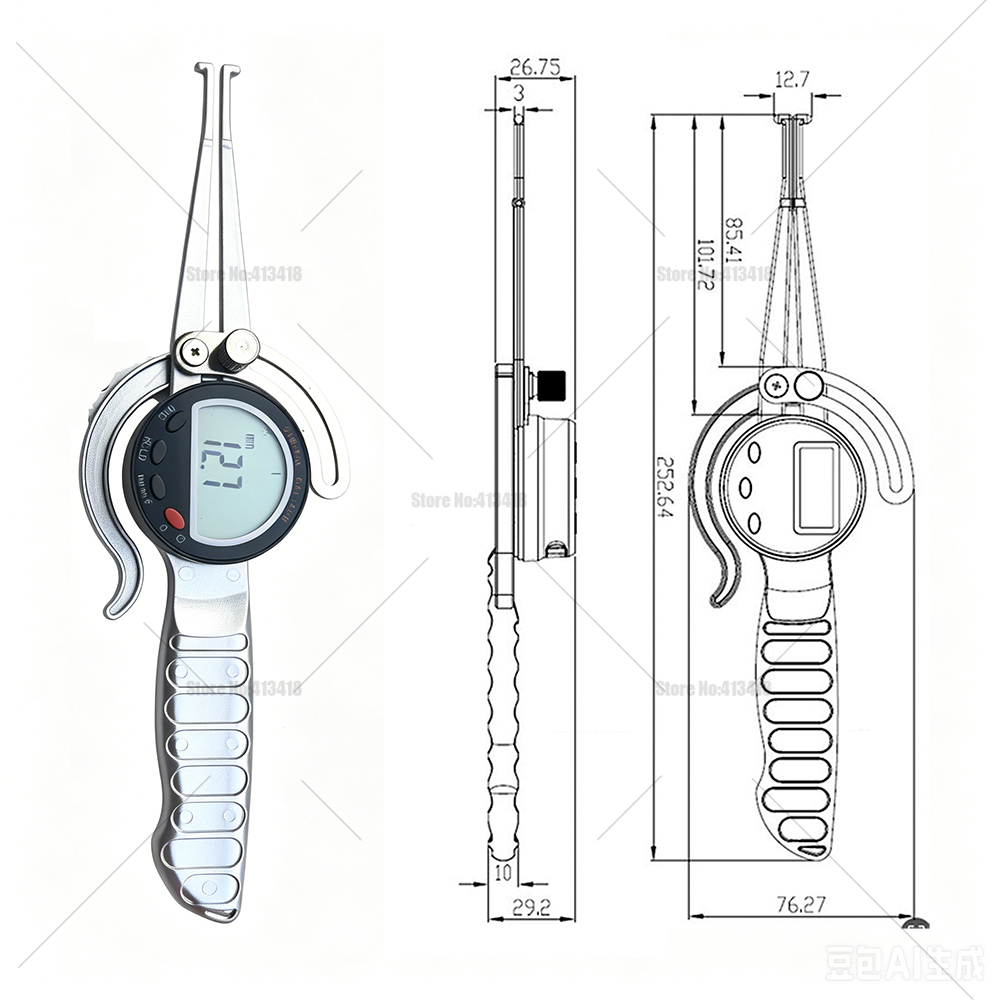 Kỹ thuật số bên ngoài caliper  - đánh giá và giá Digital Caliper 150Mm Stainless Steel