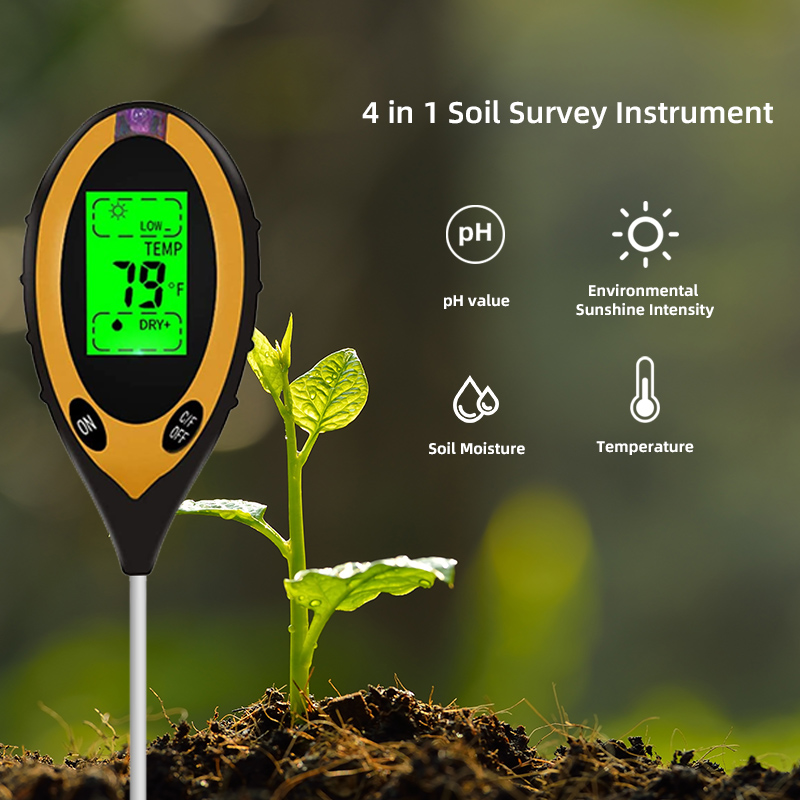Kỹ Thuật Số 4 Trong 1 Độ PH Đấ - đánh giá và giá Ph Meter Digital Water Tester
