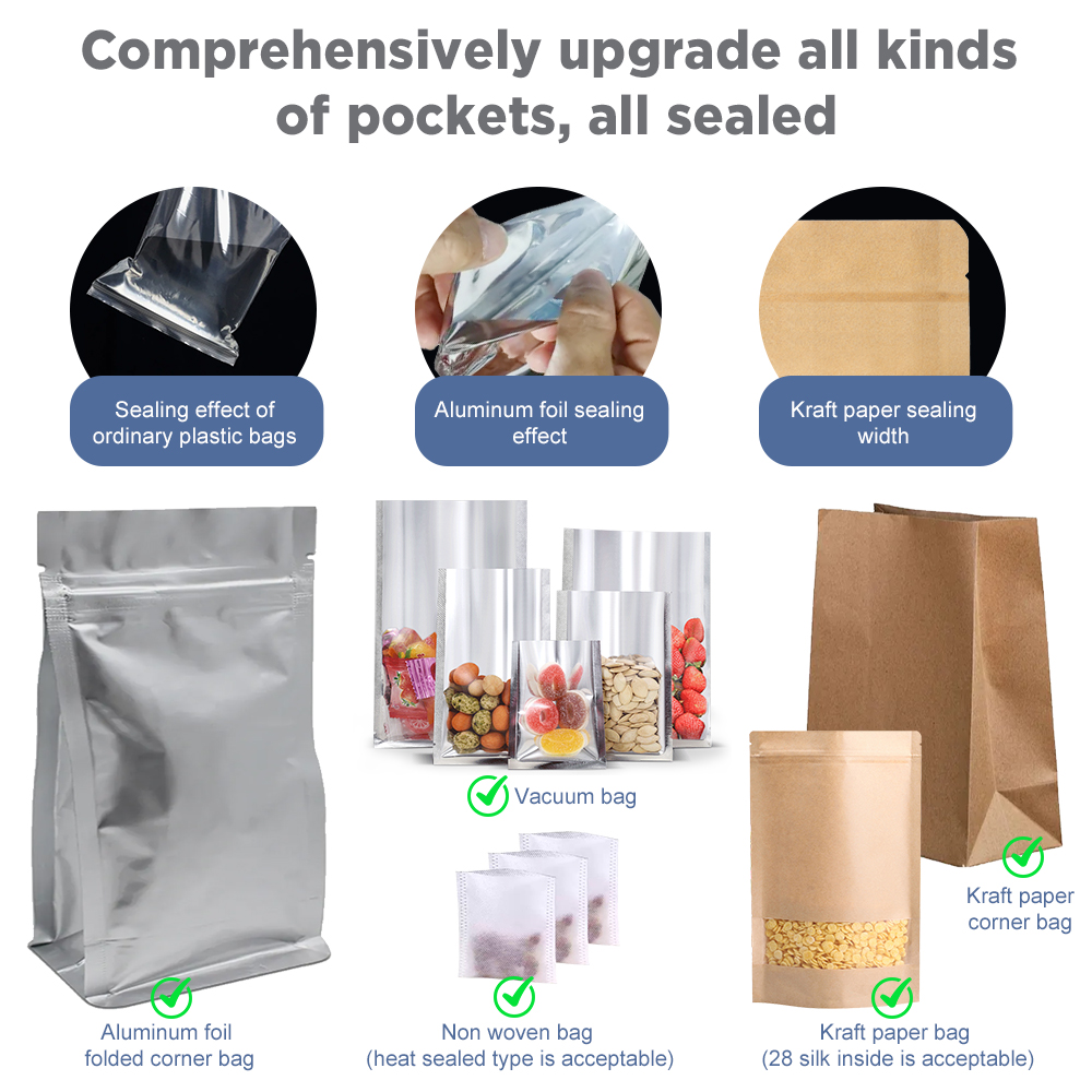 Impulse Sealer Machine Kitchen - đánh giá và giá Plastic Bag Impulse Heat Sealer