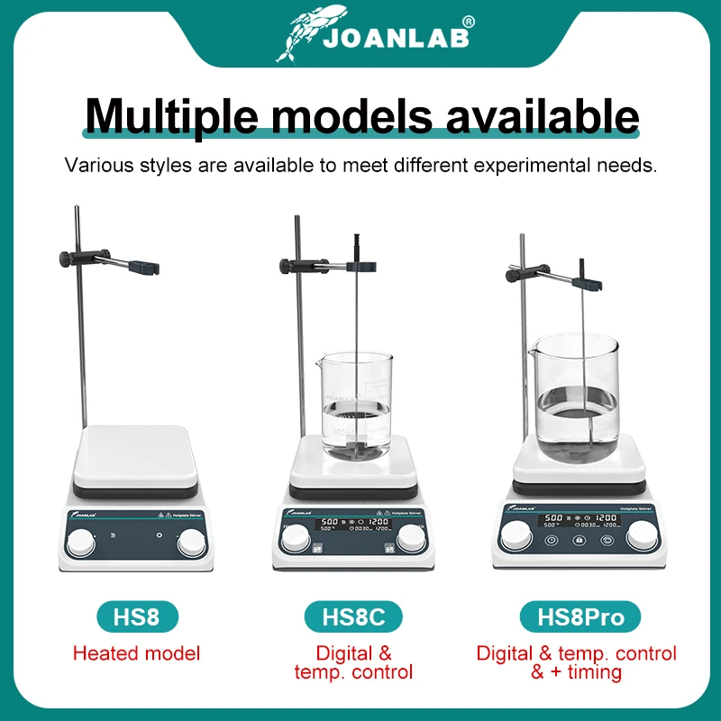 JOANLAB Magnetic Stirrer Labor - đánh giá và giá Lab Magnetic Stirrer Hot Plate