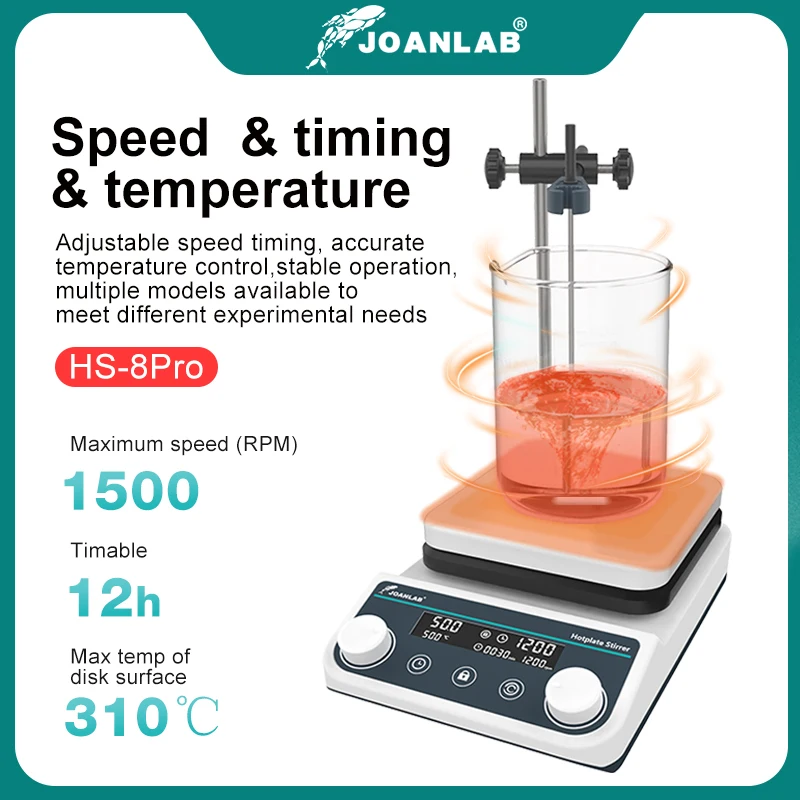 JOANLAB Magnetic Stirrer Labor - đánh giá và giá Lab Magnetic Stirrer Hot Plate