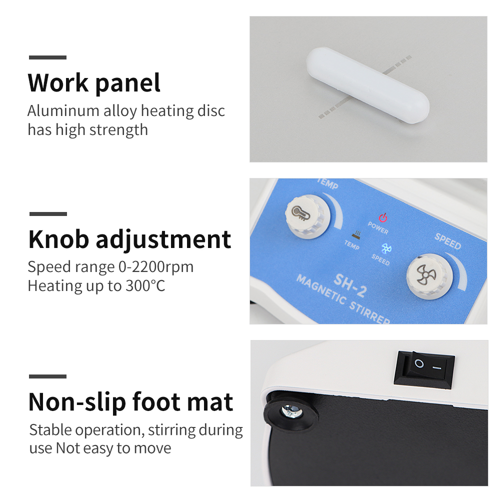 Heating Magnetic Stirrer Mixer - đánh giá và giá Lab Magnetic Stirrer Hot Plate