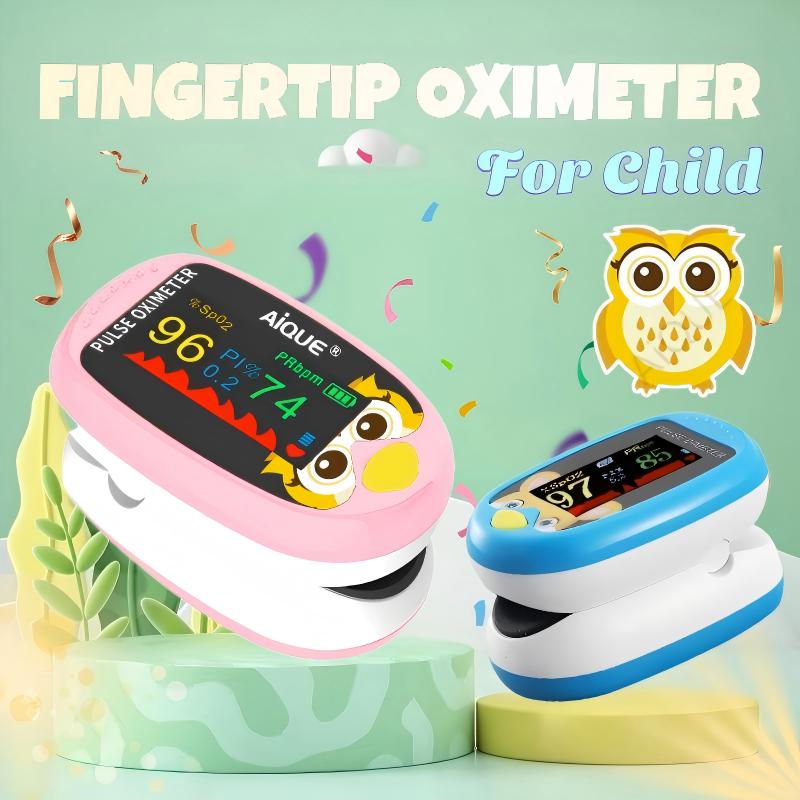 AiQUE Child Fingertip Pulse Ox - đánh giá và giá Pulse Oximeter Fingertip Rechargeable