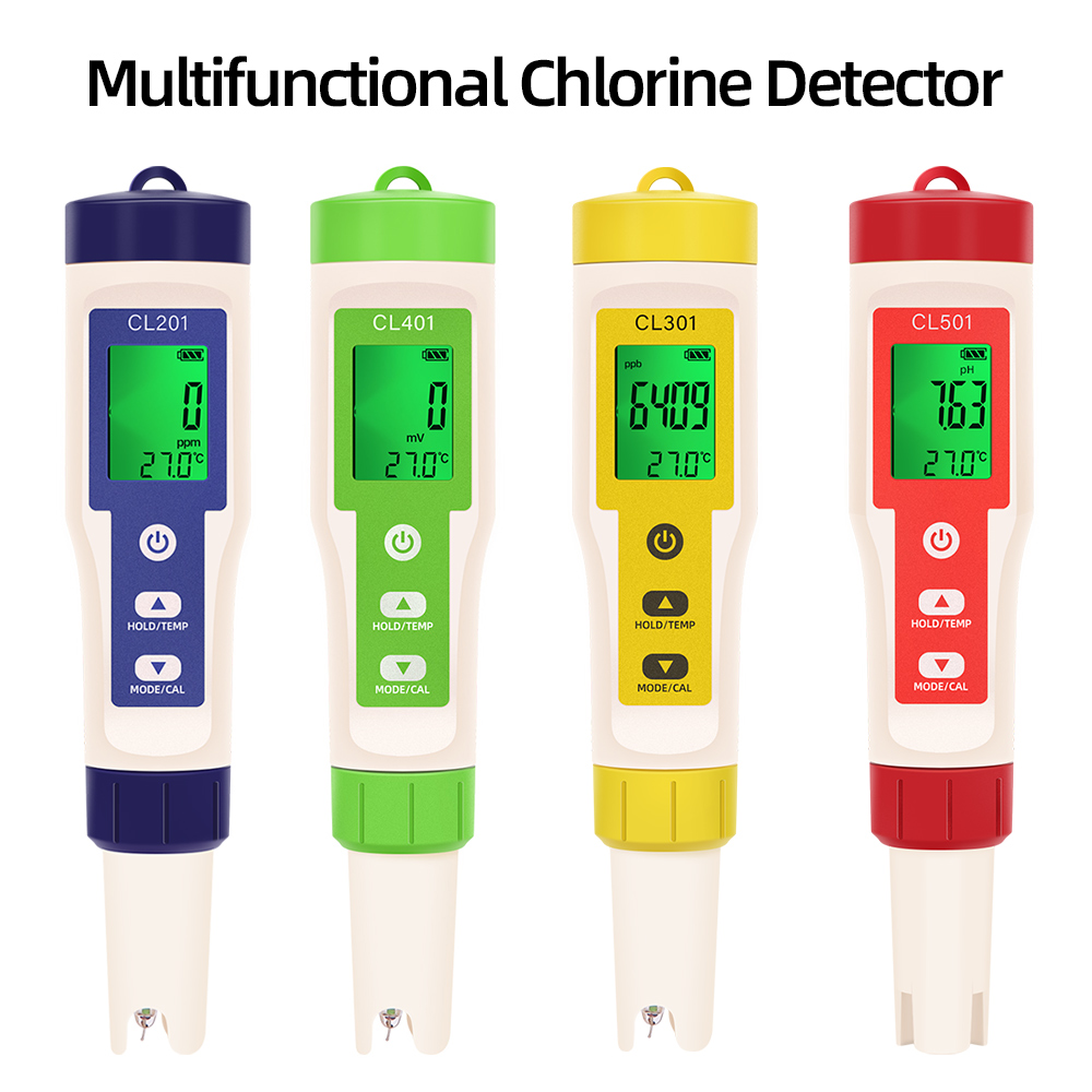 PH/CL2/H2/ORP/Temperature Mete - đánh giá và giá Ph Meter Digital Water Tester