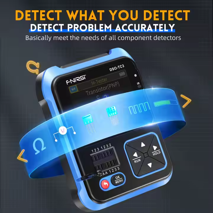 FNIRSI DSO-TC3 Mini Handheld D - đánh giá và giá Fnirsi Digital Oscilloscope Handheld