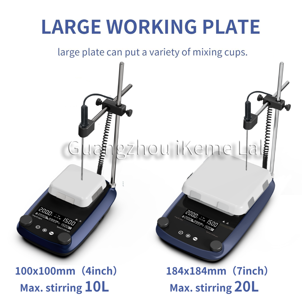 IKEME LCD Digital Display Magn - đánh giá và giá Lab Magnetic Stirrer Hot Plate