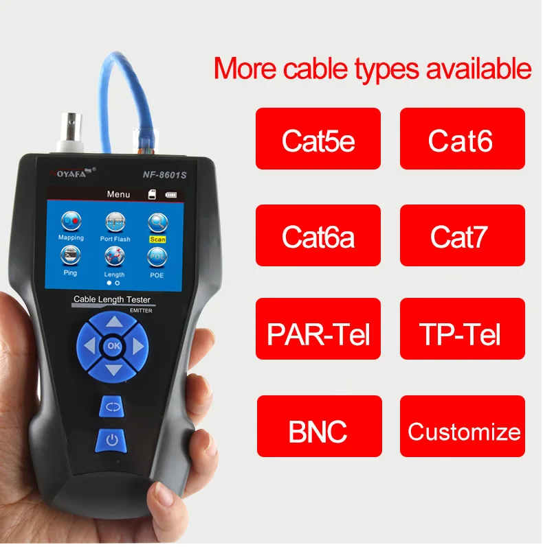 NOYAFA Line Finder Network tes - đánh giá và giá Test Instruments