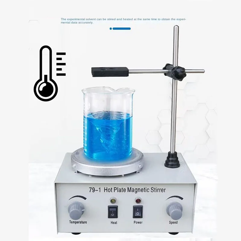 79-1 Heating Magnetic Stirrer  - đánh giá và giá Lab Magnetic Stirrer Hot Plate