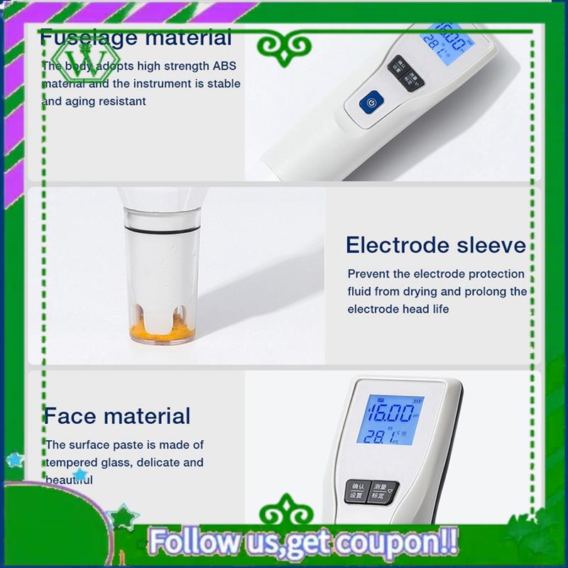 ABIK-Portable Digital PH Acidi - đánh giá và giá Ph Meter Digital Water Tester