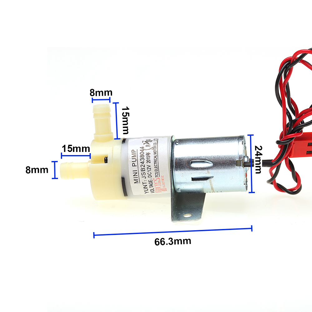 Mini 370 Water Suction Pump DC - đánh giá và giá Mini Peristaltic Pump 12V