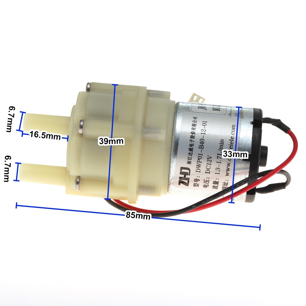 DC6-12V Small 528 Water Pump w - đánh giá và giá Mini Peristaltic Pump 12V