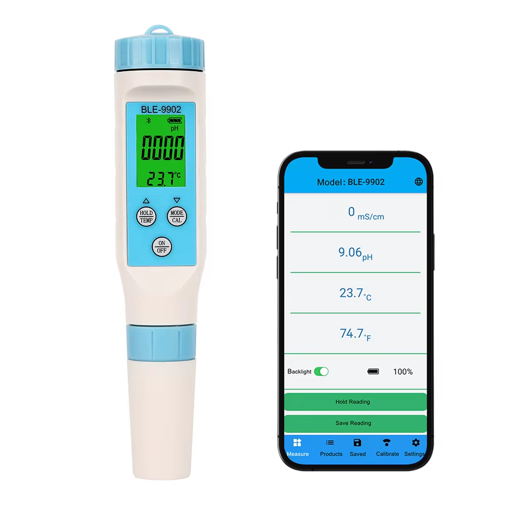 3-in-1 pH/EC/Temp Water Tester - đánh giá và giá Ph Meter Digital Water Tester