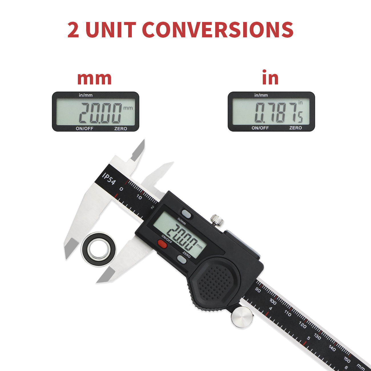 SHANHR IP54 Waterproof Digital - đánh giá và giá Digital Caliper 150Mm Stainless Steel
