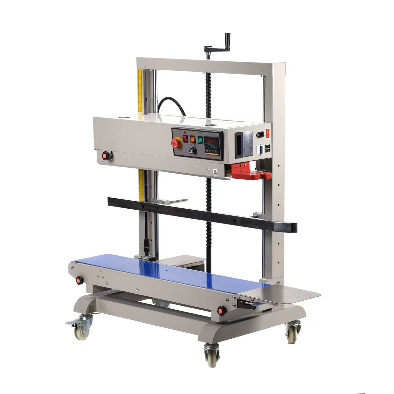 Vertical Continuous Band Seale - đánh giá và giá Plastic Bag Impulse Heat Sealer