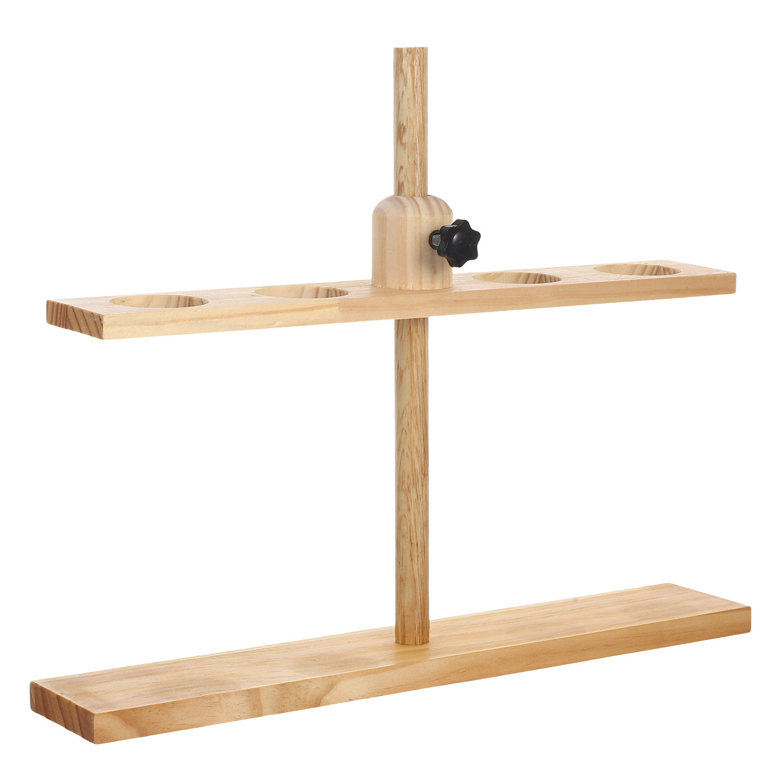 Wooden Separatory Funnel Stand - đánh giá và giá Lab Equipment