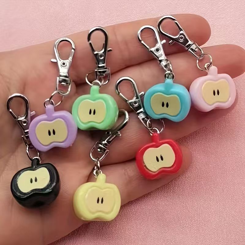 7pcs resin simulated Apple key - đánh giá và giá Packaging