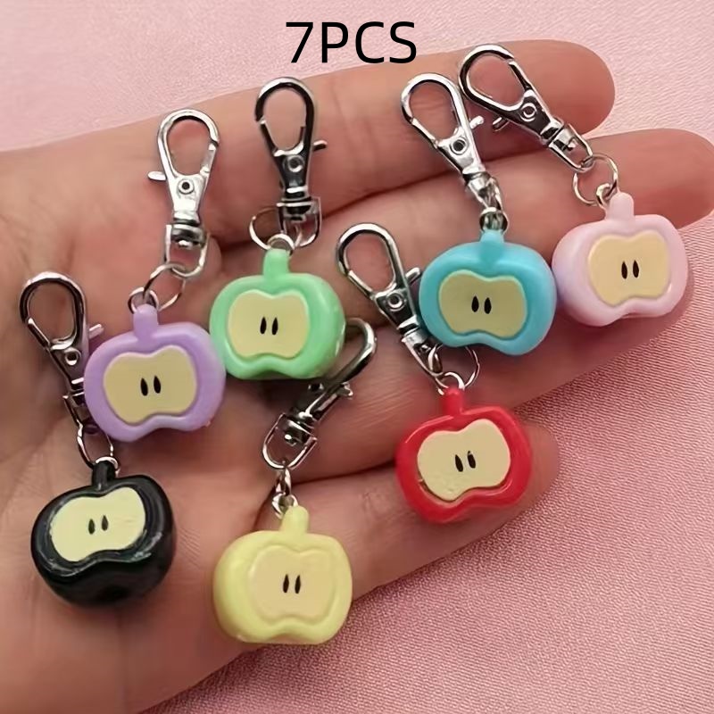 7pcs resin simulated Apple key - đánh giá và giá Packaging