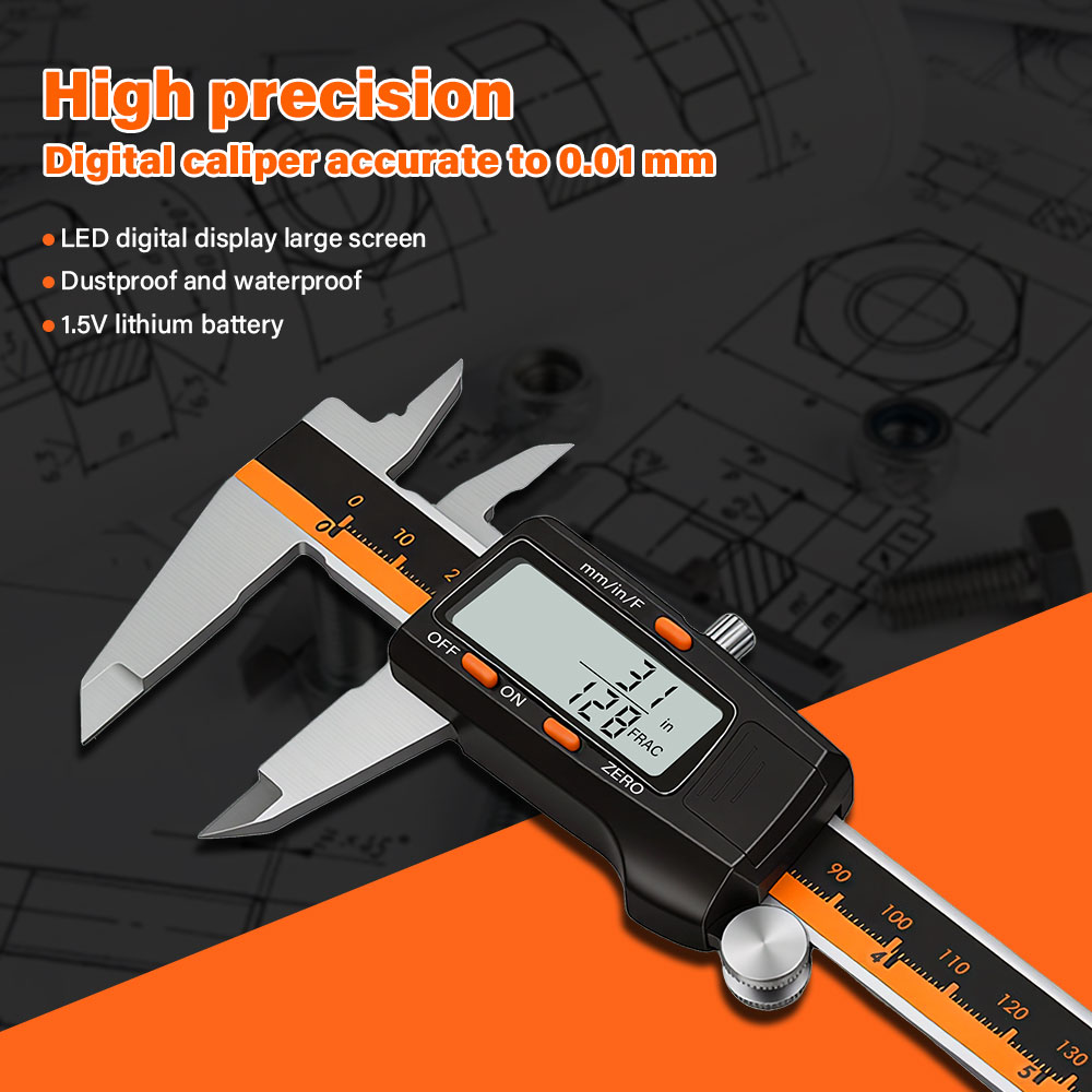 Nauwkeuriger Stainless Steel D - đánh giá và giá Digital Caliper 150Mm Stainless Steel