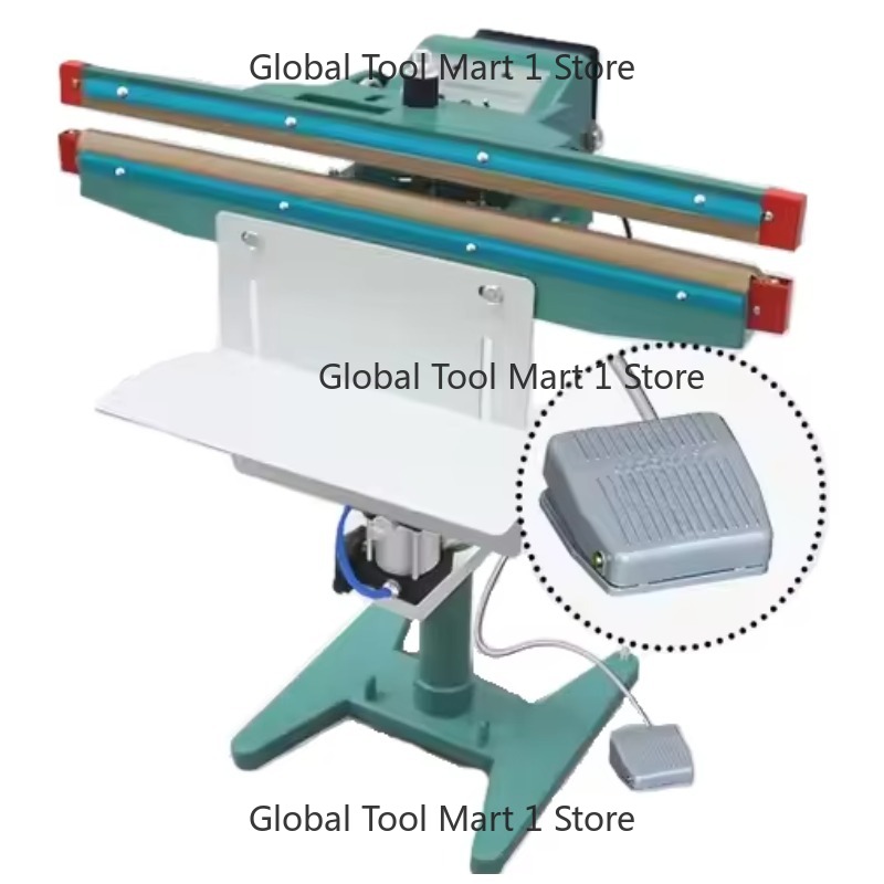 Pneumatic QPSF-450/650/800/100 - đánh giá và giá Plastic Bag Impulse Heat Sealer