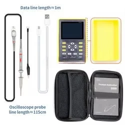 100MHz Bandwidth 500MS Samplin - đánh giá và giá Fnirsi Digital Oscilloscope Handheld