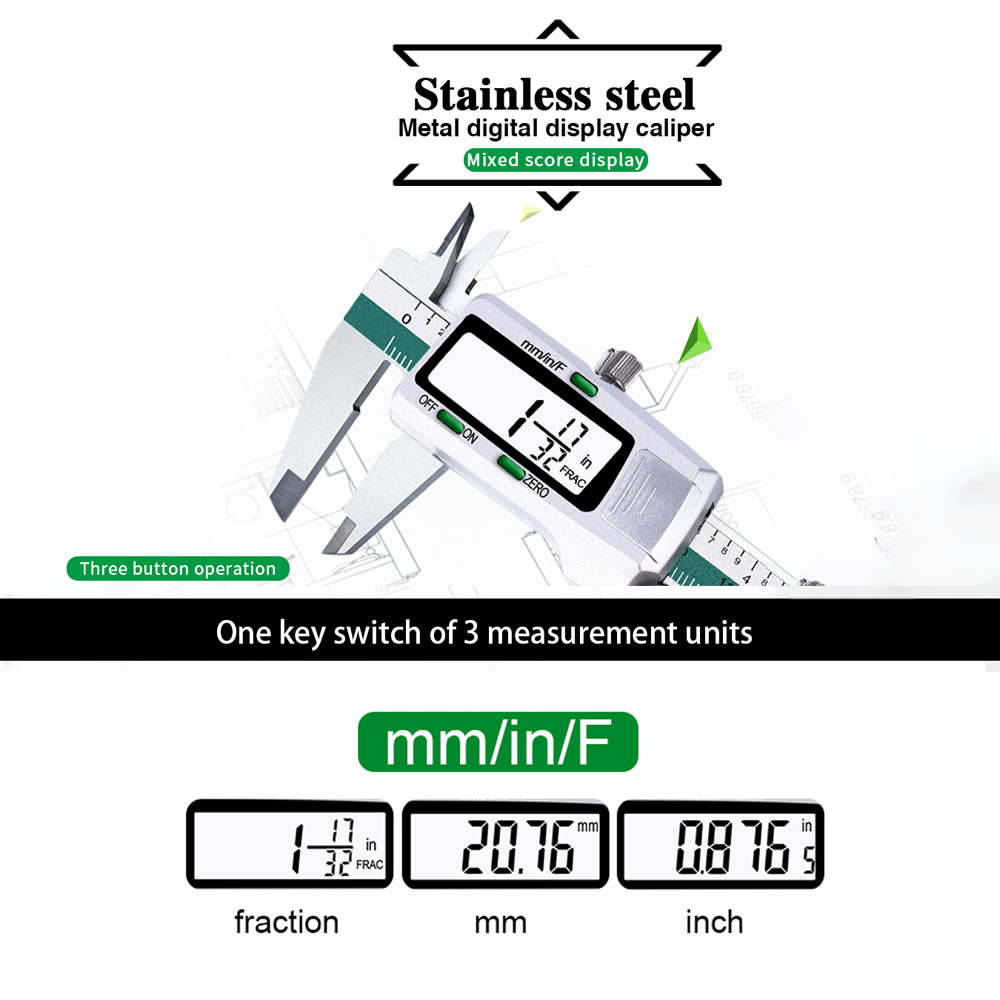 Stainless Steel High Accuracy  - đánh giá và giá Digital Caliper 150Mm Stainless Steel