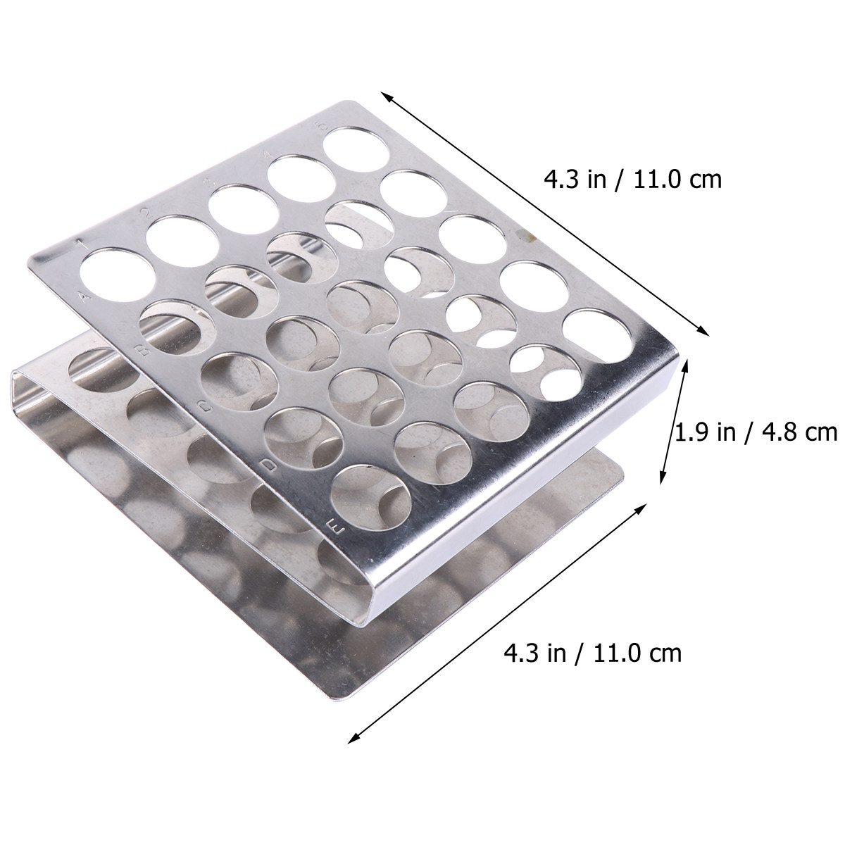 Stainless Steel Test Tube Rack - đánh giá và giá Lab Equipment