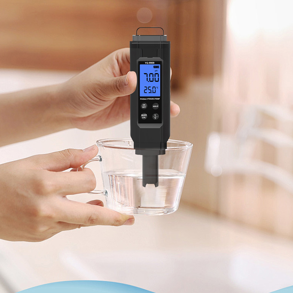 5-in-1 Digital Water Quality T - đánh giá và giá Ph Meter Digital Water Tester