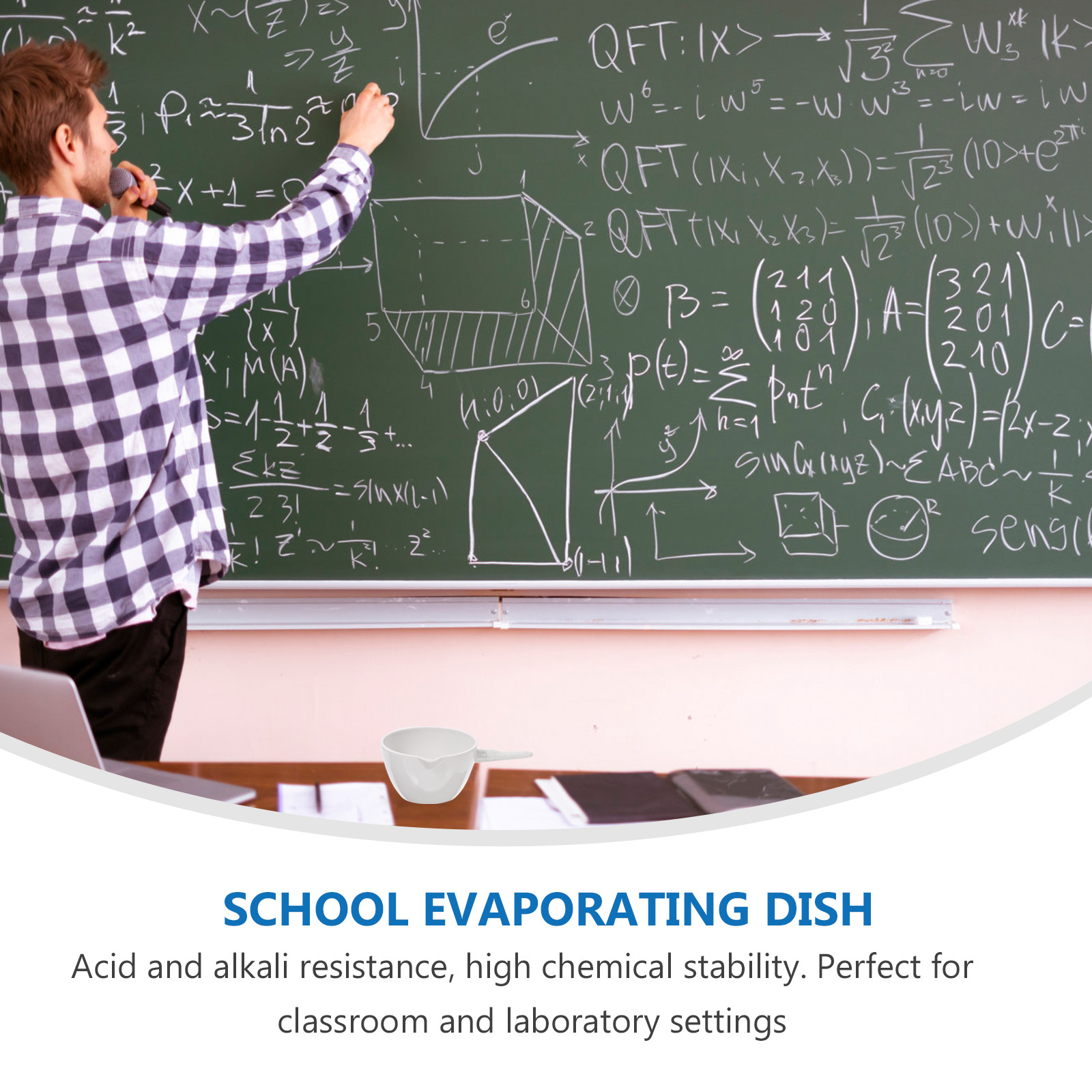 2Pcs Evaporating Dish with Han - đánh giá và giá Lab Equipment