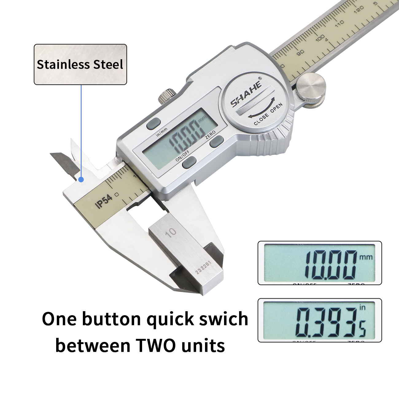 Shahe Calipers 0-150 MM Vernie - đánh giá và giá Digital Caliper 150Mm Stainless Steel