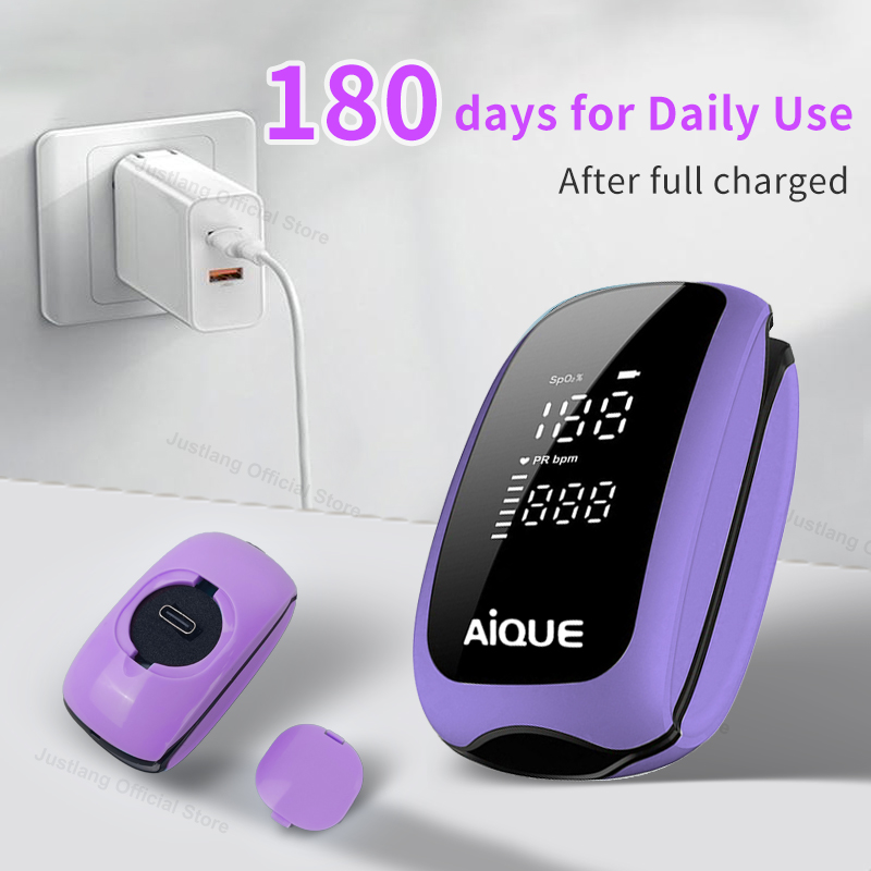 AiQUE Rechargeable Digital Fin - đánh giá và giá Pulse Oximeter Fingertip Rechargeable