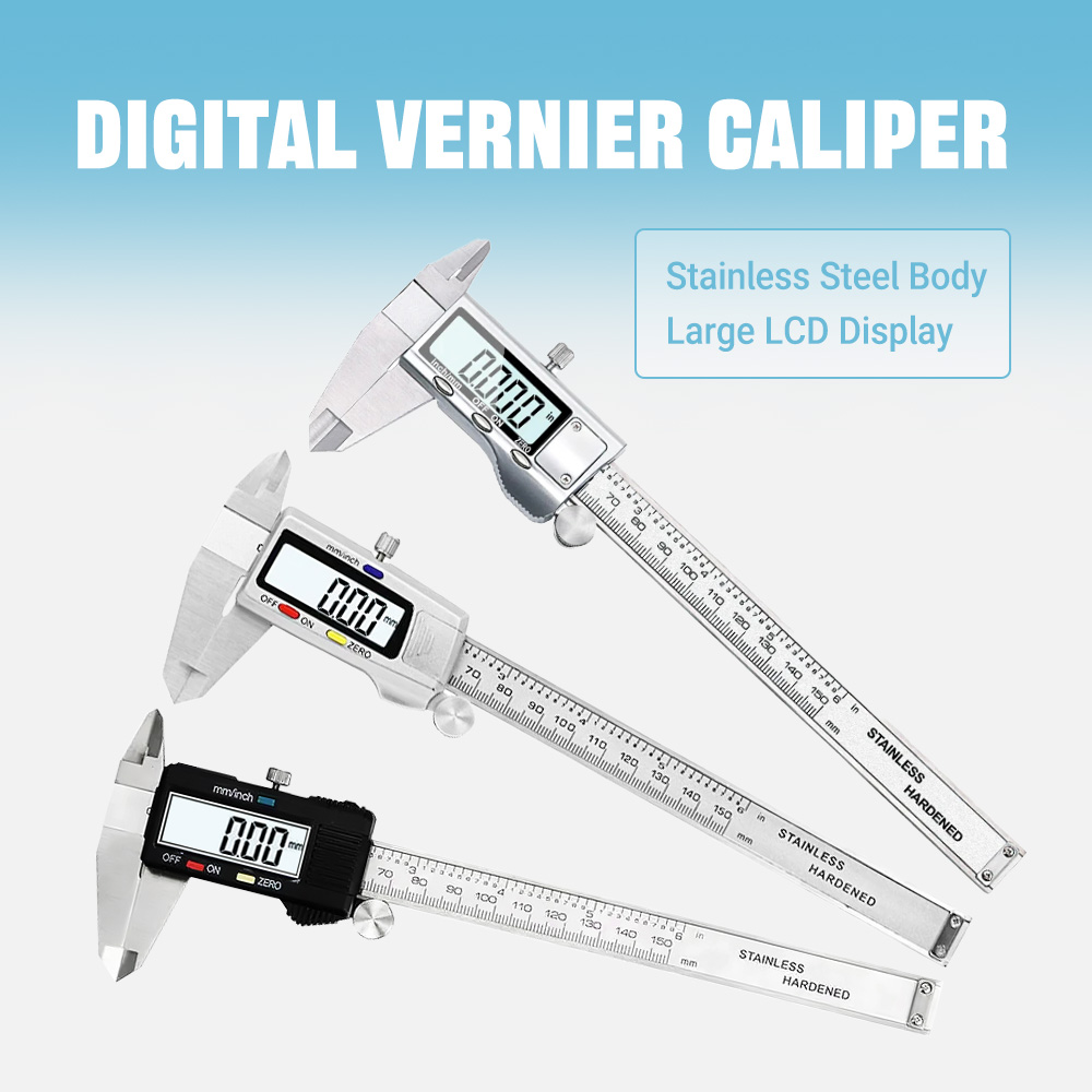 Electronic Vernier Caliper 6 I - đánh giá và giá Digital Caliper 150Mm Stainless Steel