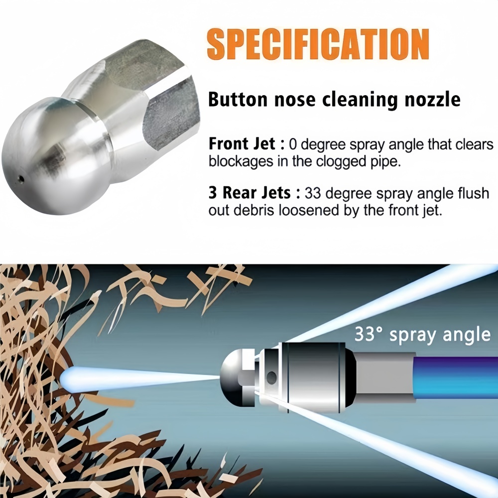 0.5~50m Sewer Cleaning Hose Hi - đánh giá và giá Vacuum Chamber Kit With Pump
