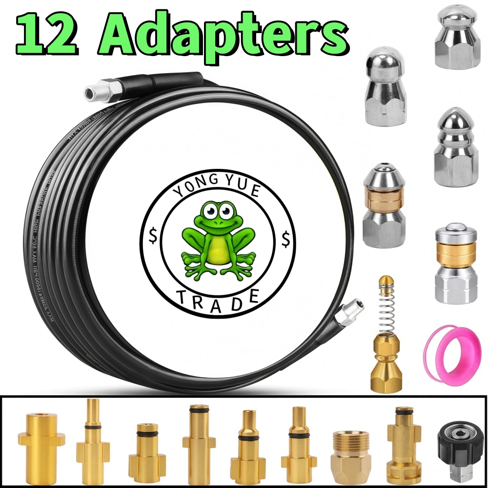 5~50m Pressure Washer Sewer Je - đánh giá và giá Vacuum Chamber Kit With Pump