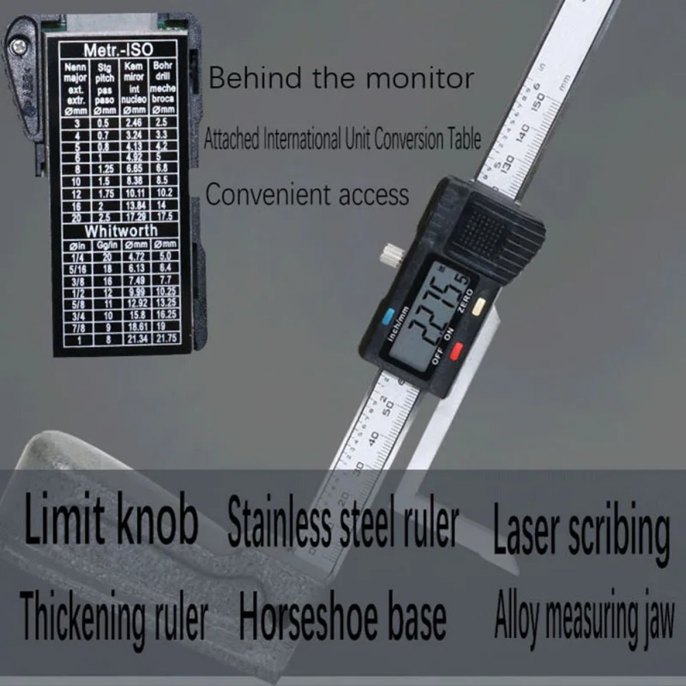 0-150mm Digital Height Gauge E - đánh giá và giá Digital Caliper 150Mm Stainless Steel