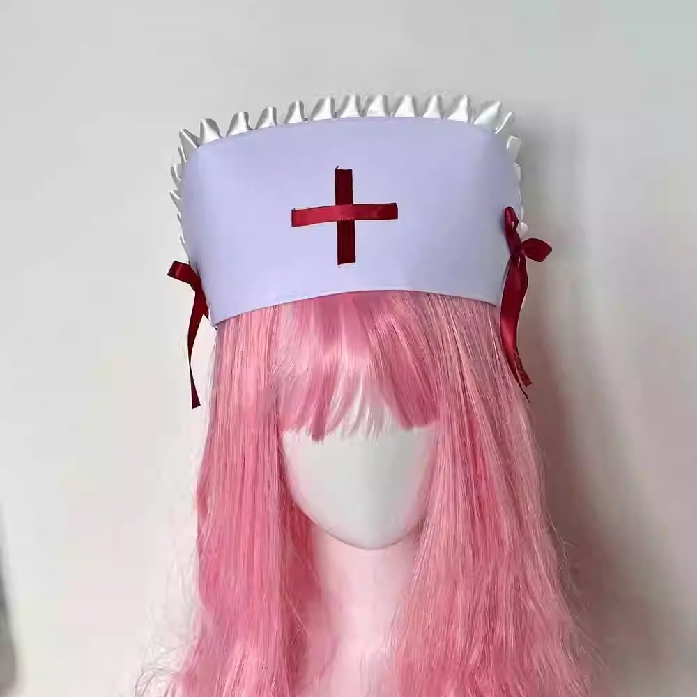 Cosplay nurse cap hat Accessor - đánh giá và giá Medical Supplies