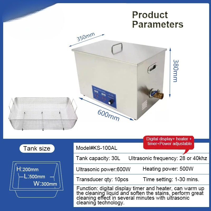 28KHZ 30L Industrial Ultrasoni - đánh giá và giá Ultrasonic Cleaner 30L Industrial