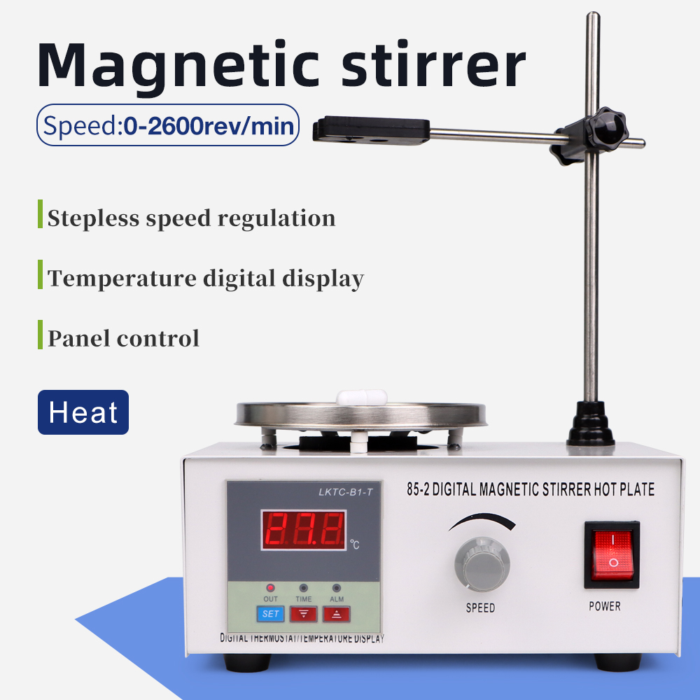 1L Hotplate Magnetic Stirrer 8 - đánh giá và giá Lab Magnetic Stirrer Hot Plate